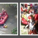 Desaparecida há 24h no rio Piracicaba, vítima é encontrada viva por bombeiros