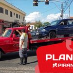 Em fuga da polícia, homem bate em cerca de 20 carros em Piracicaba (SP)