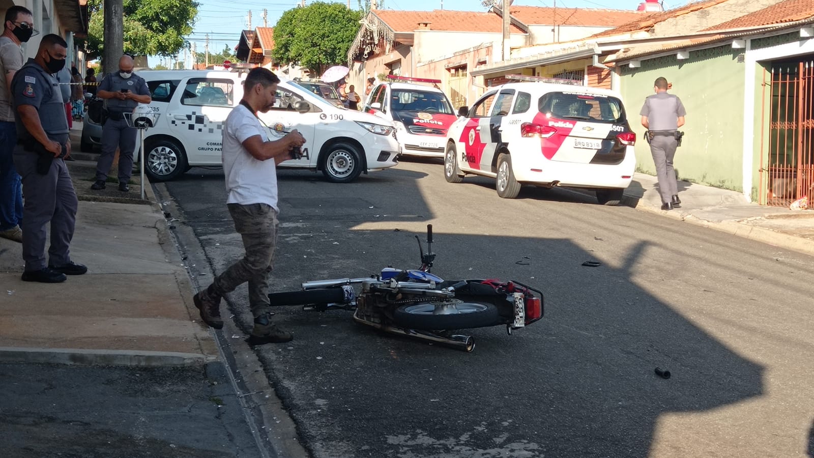 Menino de três anos morre atropelado por moto na Região Metropolitana de Piracicaba