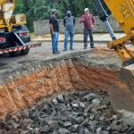 Avenida Jaime Pereira segue interditada totalmente e sem previsão de liberação