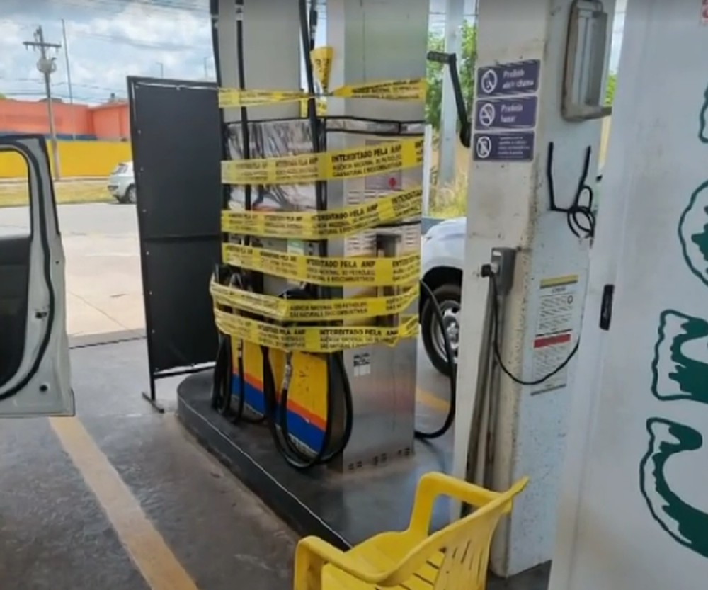 Homem é preso por adulterar combustível e usar marca irregular de rede de posto