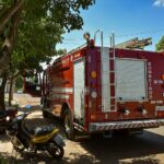 Incêndio em residência mobiliza Corpo de Bombeiros em Piracicaba (SP)