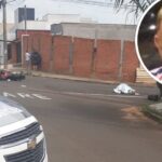 Idoso tem cabeça esmagada em acidente entre motocicleta e carreta