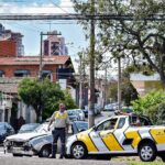 Carro fica sem freio em descida da Rua Samuel Neves e causa engavetamento em Piracicaba