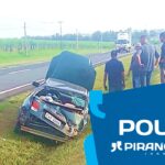 Caminhão foge após bater na traseira de carro em Piracicaba (SP)