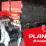 Homem morre após carro colidir em carreta na pista que liga Piracicaba a Charqueada (SP)