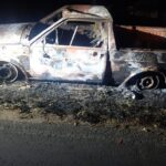 Patrulha Rural localiza pick-up furtada carbonizada em Piracicaba