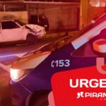 Ladrão erra caminho e colide carro contra ônibus na fuga em Piracicaba (SP)