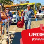 Piracicaba (SP): acidente entre ônibus e carro com vítimas mobiliza Samu e Bombeiros