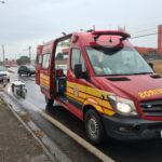 Homem é socorrido após acidente em Piracicaba (SP)