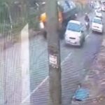Vídeo mostra momento em que moto é esmagada por caminhão em Piracicaba (SP)