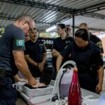 Guardas-civis de Piracicaba passam por treinamento para prestar atendimento em situações de confronto