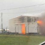 Incêndio atinge galpão de indústria química na região de Piracicaba