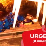 Bombeiros de Piracicaba (SP) enfrentam fogo e salvam cachorro acamado no Gilda