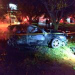 Homem morre carbonizado após acidente na Rodovia Luiz de Queiroz