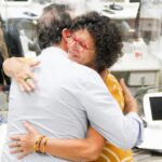 Zanatta e vereadora do PT mostram em abraço união por Piracicaba acima de ideologias