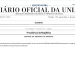 Governo Federal publica edição extra do Diário Oficial com indicação de piracicabano ao STF