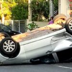 Criança fica ferida após carro capotar em Piracicaba (SP)