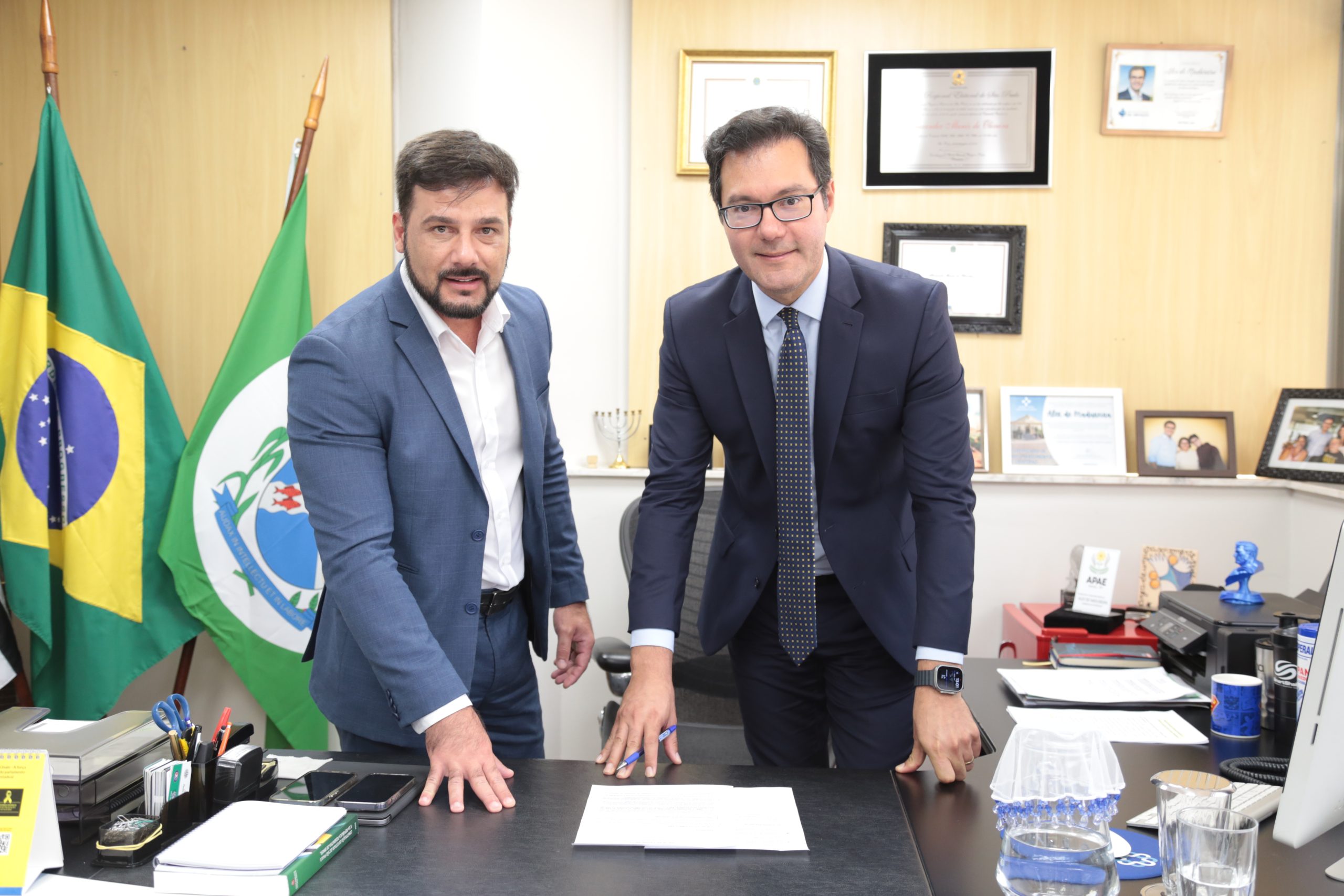 Madureira recebe presidente da FDE para discutir melhorias em Escolas Estaduais de Piracicaba