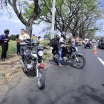 Prefeitura realiza operação para fiscalizar escapamentos de motos contra poluição sonora em Piracicaba (SP)