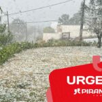 Forte onda de calor causa tempestade de granizo em Piracicaba deixando ruas cobertas de gelo