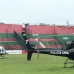 Busca de coração para Faustão mobilizou dois helicópteros e estádio de futebol em Santos (SP)