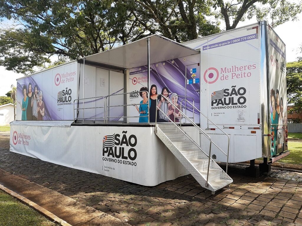 Em Piracicaba, Carreta de Mamografia estará na Estação da Paulista a partir do dia 26 de setembro