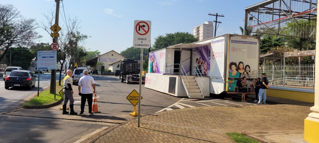 Começa hoje (26) o atendimento da Carreta de Mamografia, em Piracicaba (SP)