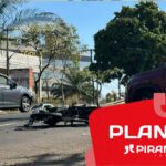 Motociclista fica em estado grave em acidente envolvendo carros em Piracicaba