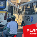 Motociclista fica ferido após acidente com ônibus em Piracicaba (SP)
