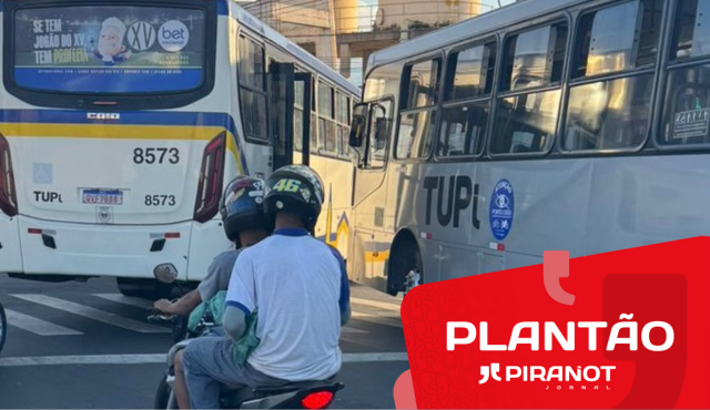 Motociclista fica ferido após acidente com ônibus em Piracicaba (SP)