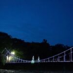 Acipi inicia programação de Natal com acendimento de luzes na Passarela Pênsil