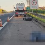 Motociclista morre após cair e ser atropelado em rodovia de Piracicaba (SP)