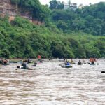 Cerca de 500 embarcações participaram do 6º Passeio a Remo no Rio Piracicaba