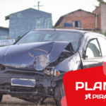 Acidente com carro derruba dois postes e faz energia oscilar no maior distrito de Piracicaba, o de Santa Terezinha, na zona norte