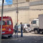 Acidente envolvendo caminhão e dois carros deixa homem ferido em Piracicaba (SP)