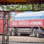 Montagem da megaestrutura de 900 toneladas do Circo Portugal Internacional está a todo vapor em Piracicaba