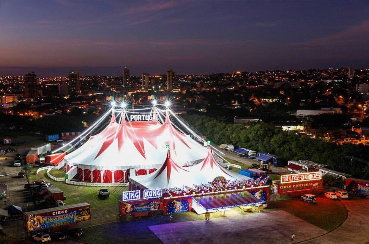 Sob forte calor, Circo Portugal Internacional estreia em Piracicaba