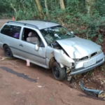 Mulher bêbada é presa após capotar carro com bebê de dois meses e cinco crianças