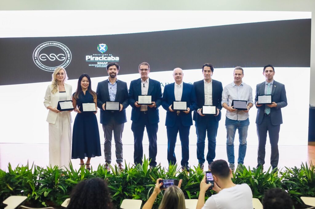 Embaixadores ESG: cerimônia homenageia personalidades relevantes para o fomento da agenda na cidade