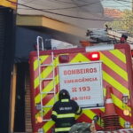 Incêndio em bar mobiliza Corpo de Bombeiros na manhã de hoje (24) em Piracicaba