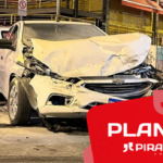 Piracicaba (SP): caminhonete capota duas vezes em colisão lateral no Centro; duas vítimas