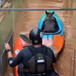 Piracicabano competidor de canoagem salva homem e cão vítimas das enchentes no Sul do país