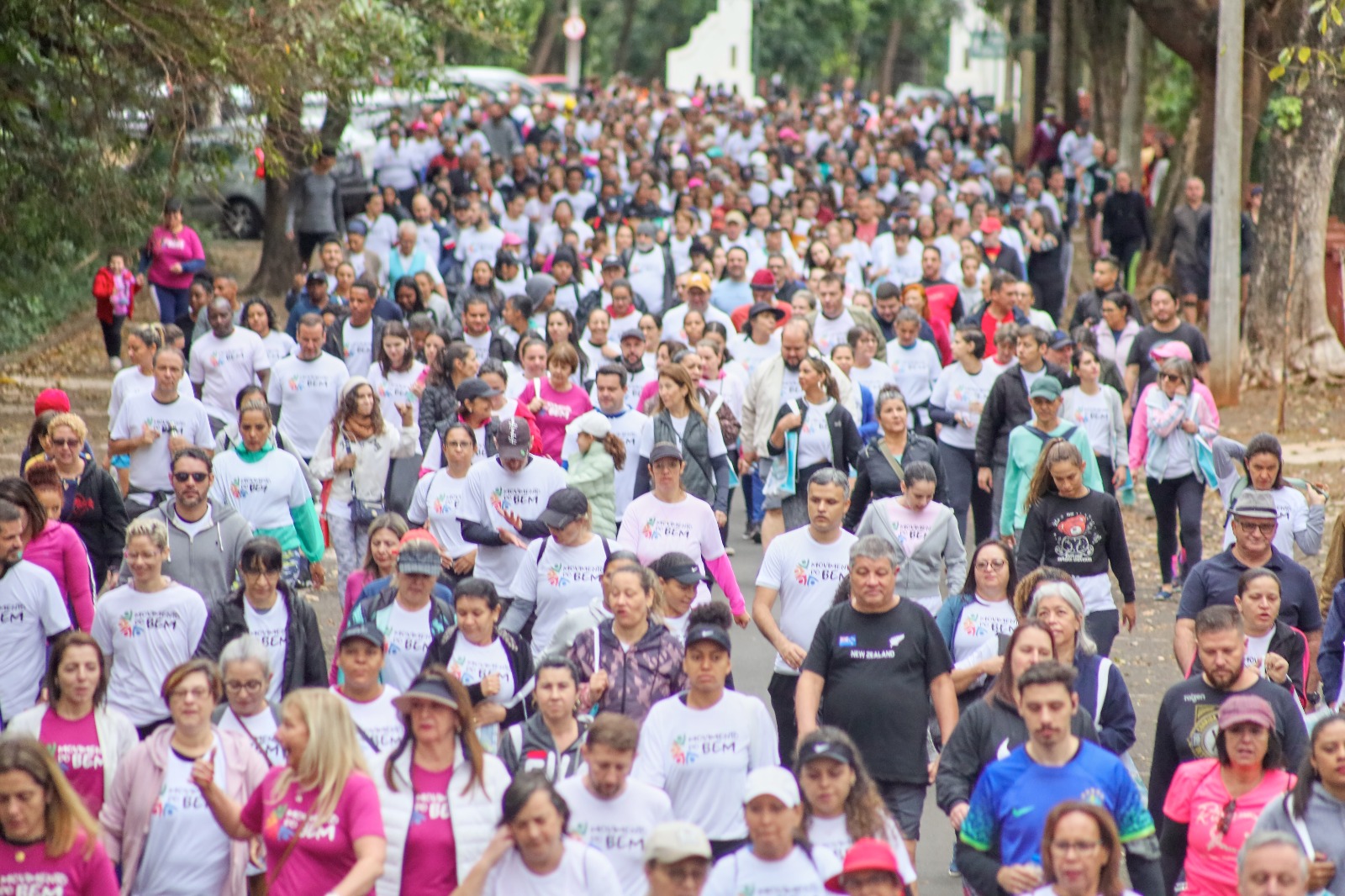 2ª Caminhada Movimento do Bem celebra atuação voluntária com atividade física e arrecadação de alimentos