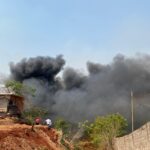 Incêndio atinge área externa do Restaurante Angatu em Piracicaba