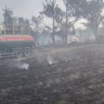 Incêndio em área verde próximo a residências chama atenção de moradores de bairro histórico de Piracicaba