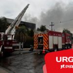 Incêndio de grandes proporções destrói fábrica de brinquedos em Piracicaba