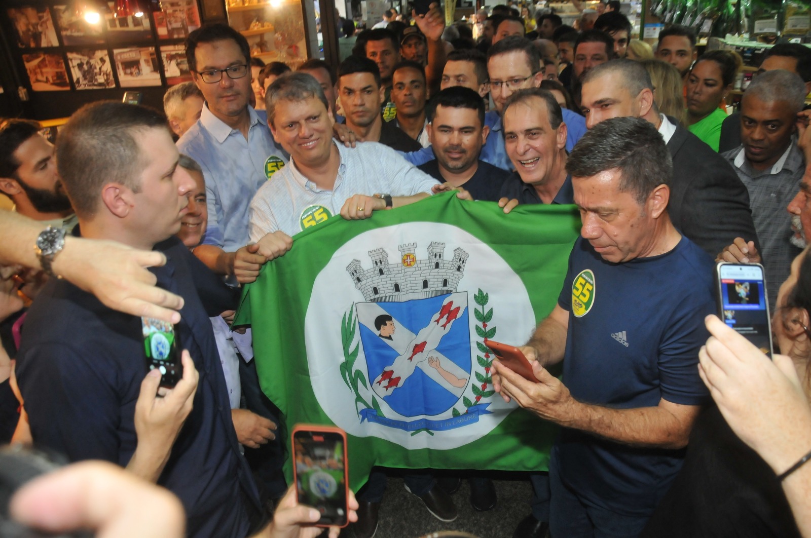 “As portas do palácio não estarão abertas, estarão escancaradas para Zanatta transformar Piracicaba”, diz governador