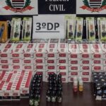 Dono de tabacaria é preso em operação da Polícia Civil por comércio ilegal de cigarros eletrônicos em Piracicaba