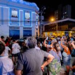 Cantata nas janelas do Teatro São José encerra programação de Natal da Acipi